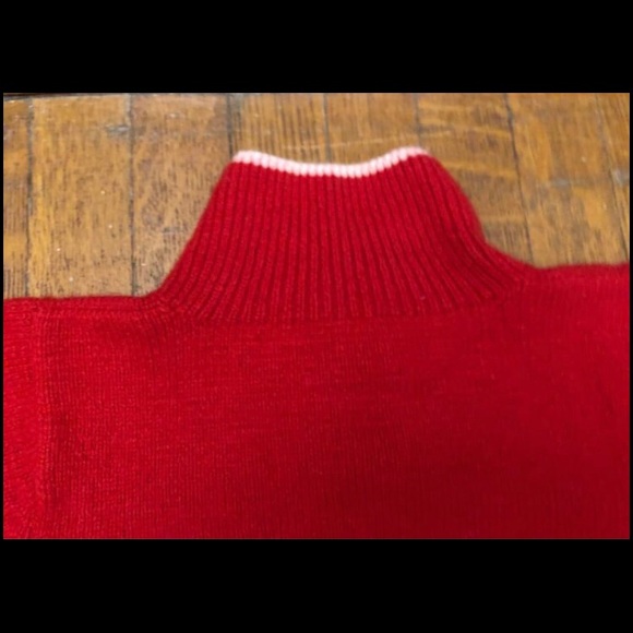 Vintage 50s Red Adorable child’s sweater - Picture 3 of 5